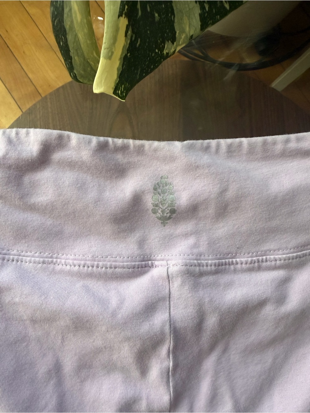 FP Movement by Free People Lavender High-Rise Bike Shorts - Picture 3 of 4